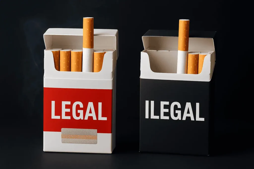 rokok legal dan ilegal